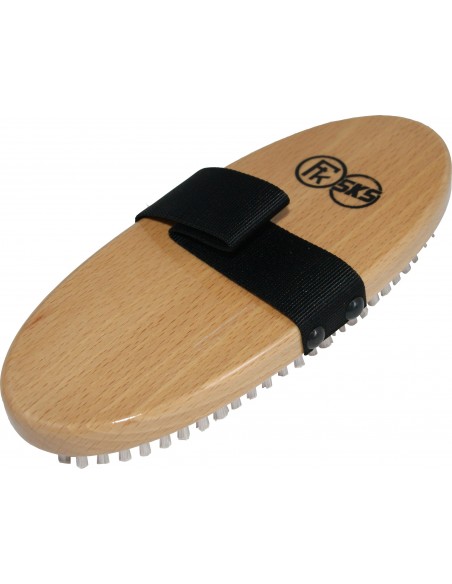 Perie Talpa Schi Ovala cu Curea Kunzmann - Nylon - 210x87x30 mm