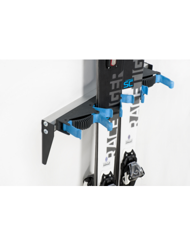 Suport Schiuri de Perete cu Prinderi Individuale QBL Wall CliQ Holder