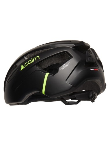 Casca Bicicleta CAIRN Prism II - L 58/61 cm - Mat Black Yellow
