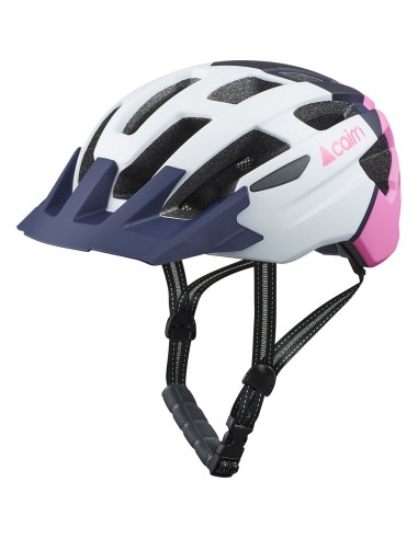 Casca Bicicleta CAIRN Prism XTR J II - S 52/55 cm - Mat White Pink