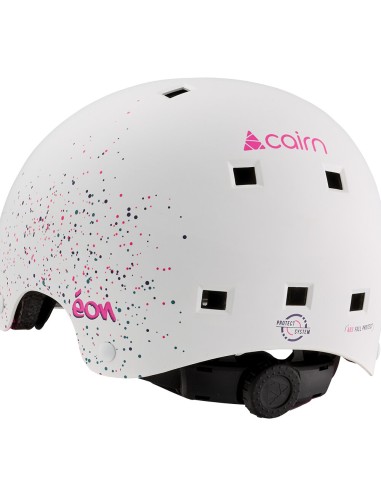 Casca Bicicleta CAIRN Eon J - S 52/55 cm - Mat White Pink