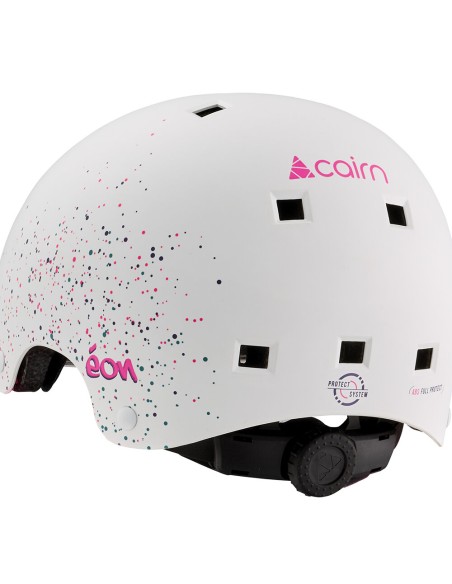 Casca Bicicleta CAIRN Eon J - S 52/55 cm - Mat White Pink