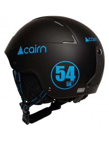 Casca CAIRN Loc-Active Junior - Mat Black Turquoise - 54/56 cm