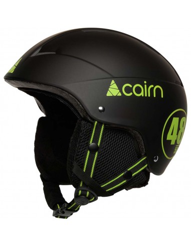 Casca CAIRN Loc-Active Junior - Mat Black Green - 48/50 cm
