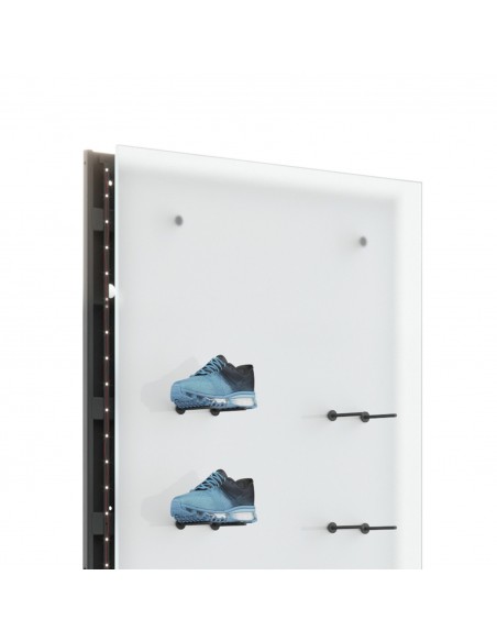 Panou Prezentare Produse QBL Shop Display - Incaltaminte Sportiva - exemplu3 Lightbox