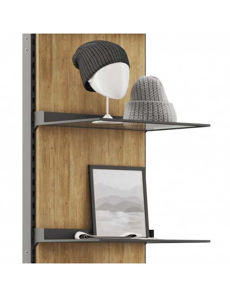 Panou Prezentare Produse QBL Shop Display - Rafturi - exemplu1