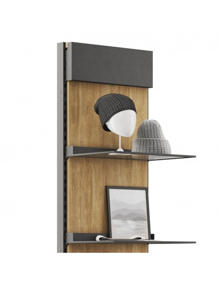 Panou Prezentare Produse QBL Shop Display - Rafturi - exemplu1